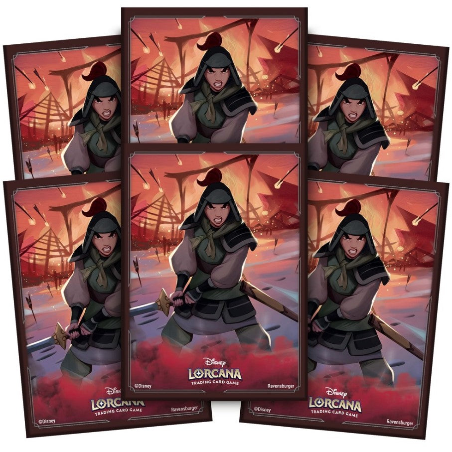 DISNEY LORCANA - PROTÈGE-CARTES (CARD SLEEVE) MULAN
