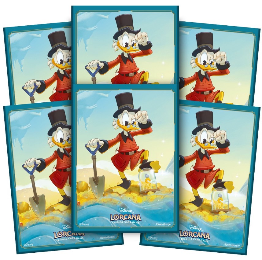 DISNEY LORCANA - CARD SLEEVES - SCROOGE