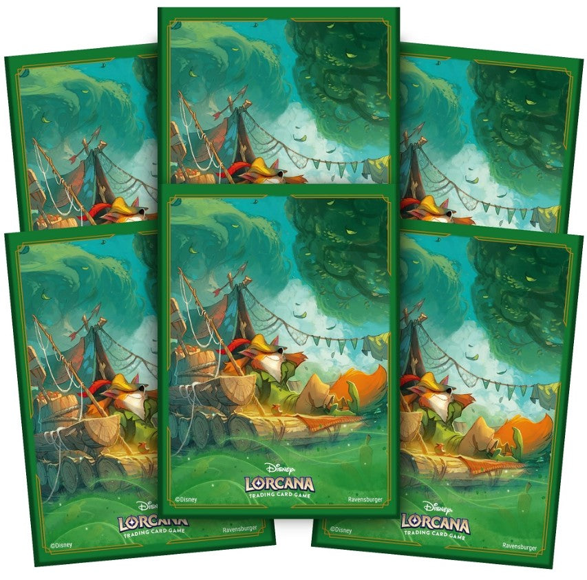 DISNEY LORCANA - PROTÈGE-CARTES (CARD SLEEVE) - ROBIN DES BOIS