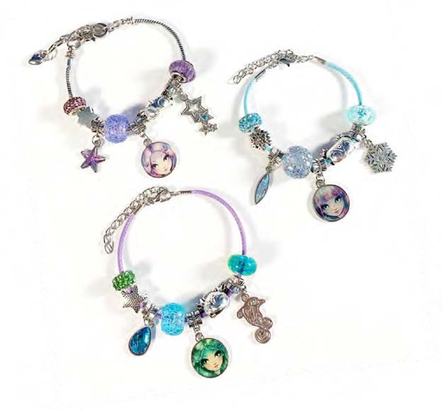 NEBULOUS STARS - ENSEMBLE DE BRACELETS AVEC BRELOQUES