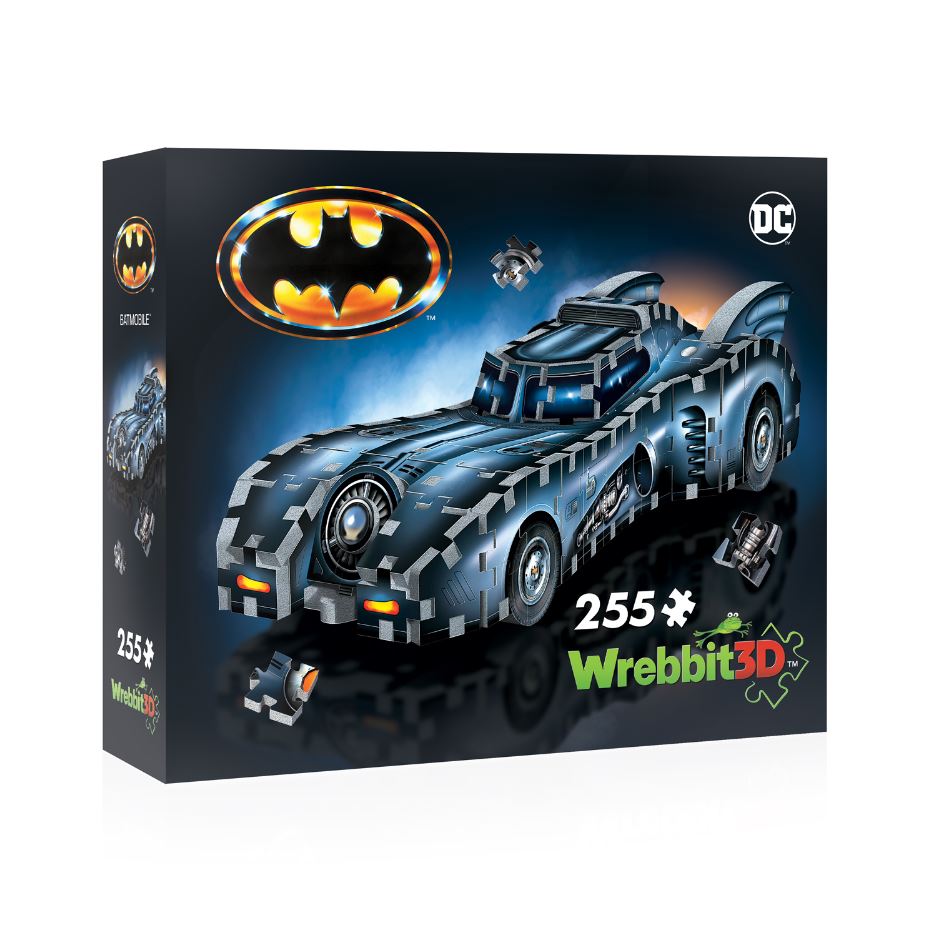 WREBBIT CASSE-TÊTE 3D 255 PIÈCES - BATMOBILE