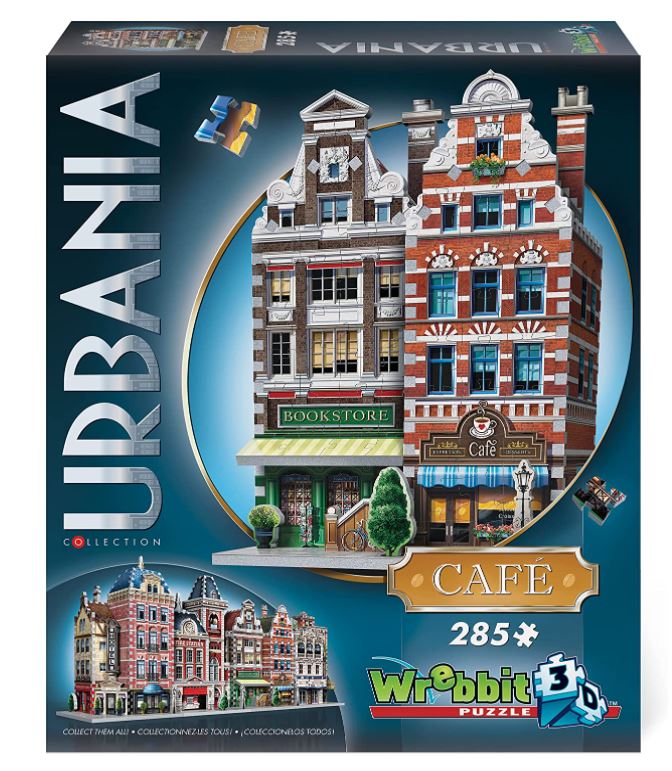 WREBBIT CASSE-TÊTE 3D 285 PIÈCES - CAFÉ URBANIA
