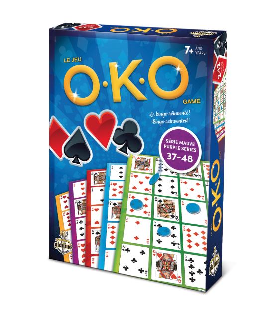 O-K-O MAUVE GAME SERIES 37 TO 48 (OKO / O.K.O)