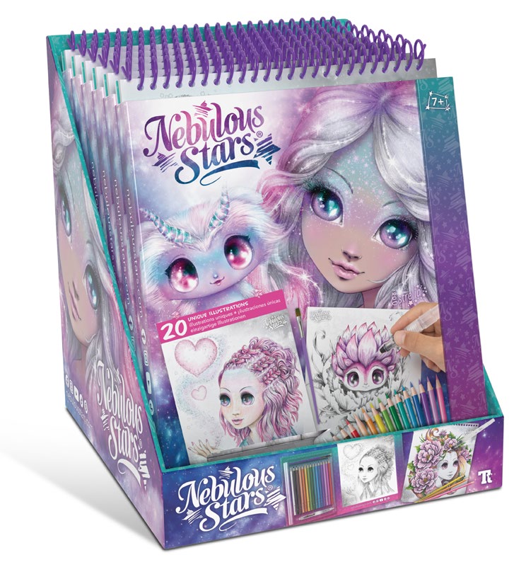 NEBULOUS STARS - WATERCOLORING BOOK