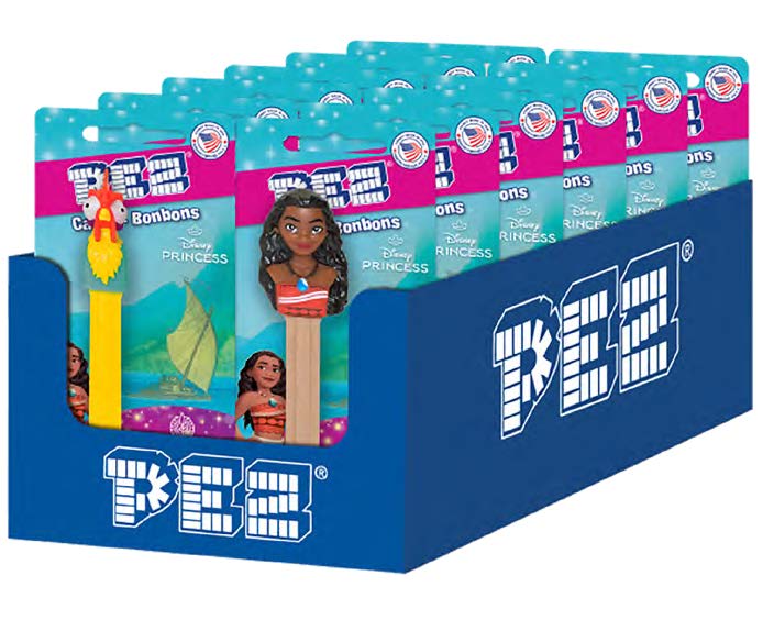 PEZ MOANA - CANDY & DISPENSER 16G ASST (CANDY)
