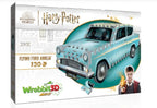 WREBBIT CASSE-TÊTE 3D 130 PIÈCES - MINI FORD ANGLIA VOLANTE - HARRY POTTER
