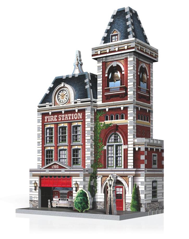 WREBBIT 3D PUZZLE 285 PIECES - URBANIA FIRE STATION