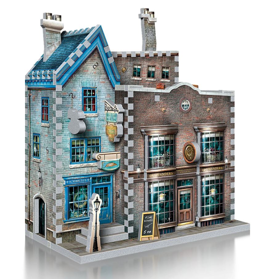 WREBBIT 3D PUZZLE 295 PIECES - OLLIVANDER & SCRIBBULUS