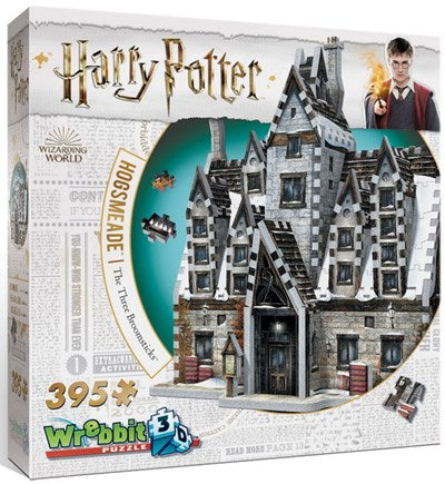 WREBBIT 3D PUZZLE 395 PIECES - THE THREE BROOMSTICKS