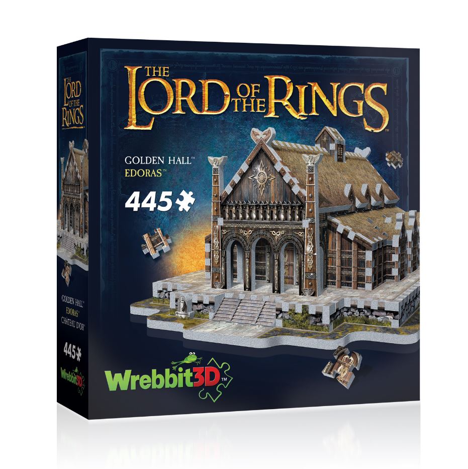 WREBBIT CASSE-TÊTE 3D 445 PIÈCES - CHÂTEAU D'OR EDORAS
