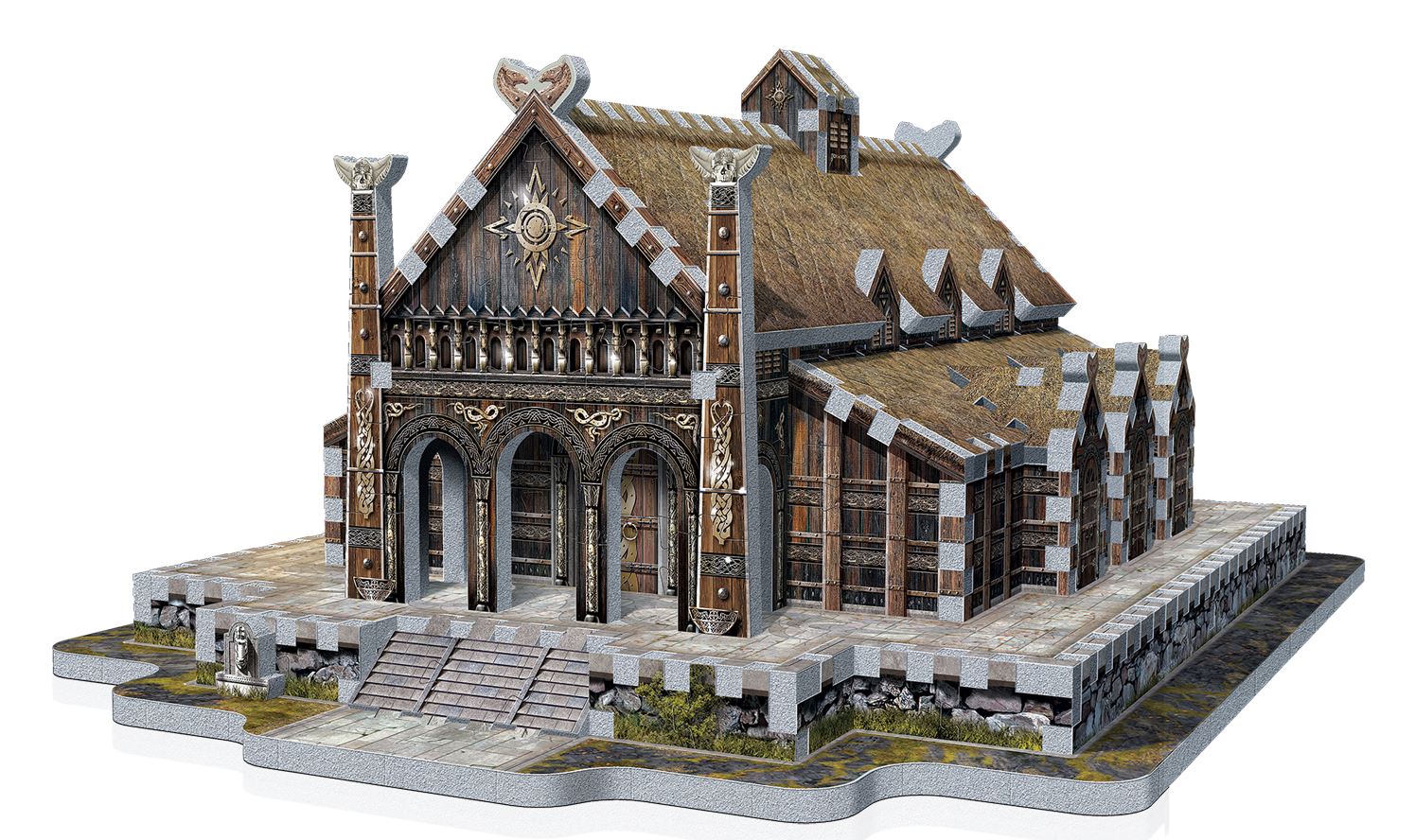 WREBBIT CASSE-TÊTE 3D 445 PIÈCES - CHÂTEAU D'OR EDORAS