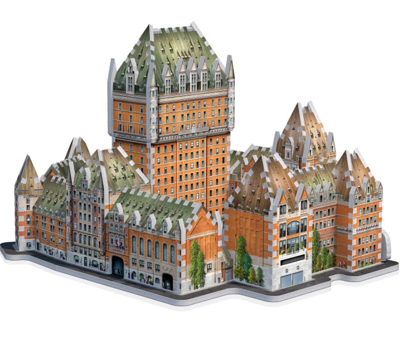 WREBBIT 3D JIGSAW PUZZLE 865 PIECES - CHÂTEAU FRONTENAC