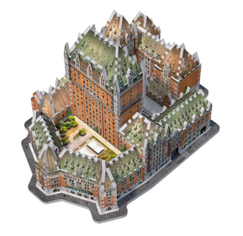 WREBBIT 3D JIGSAW PUZZLE 865 PIECES - CHÂTEAU FRONTENAC