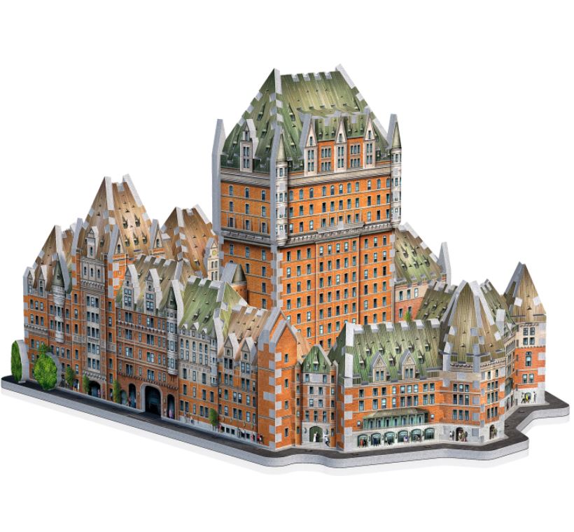 WREBBIT 3D JIGSAW PUZZLE 865 PIECES - CHÂTEAU FRONTENAC