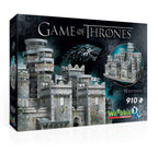 WREBBIT 3D JIGSAW PUZZLE 910 PIECES - WINTERFELL - GAME OF THRONES