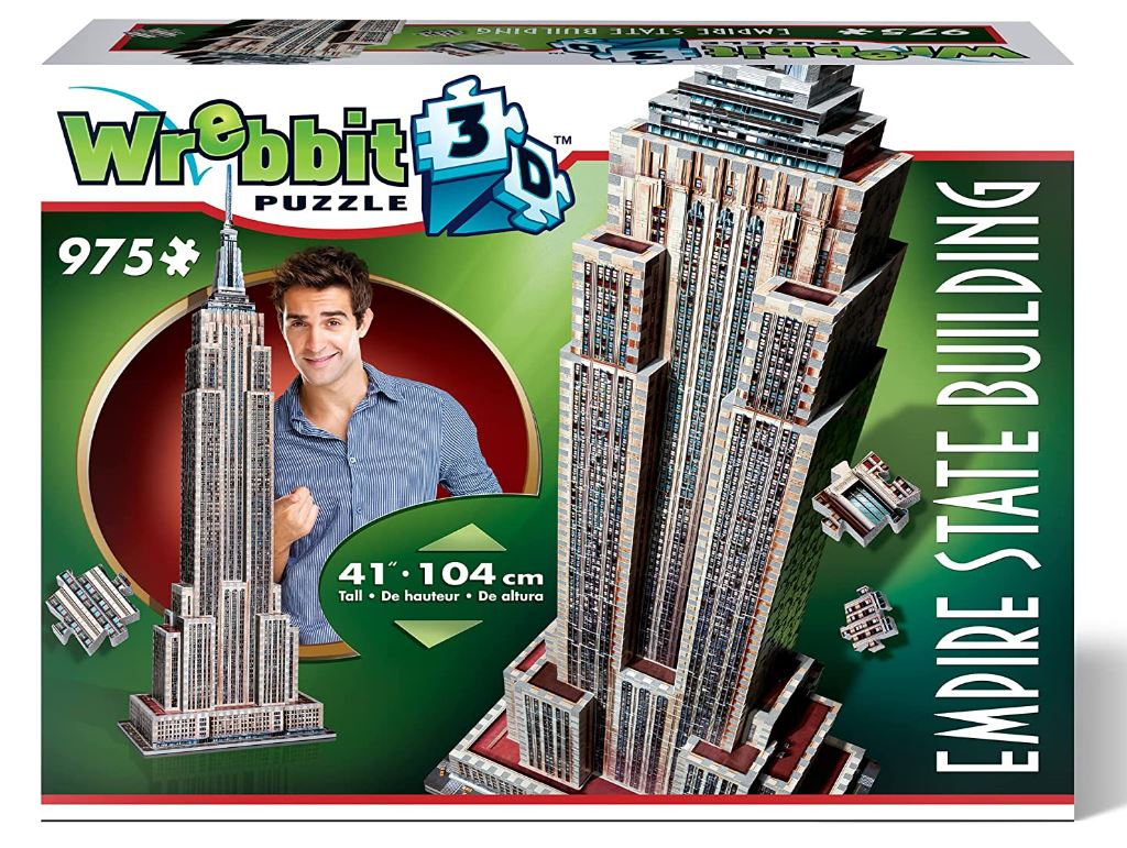 WREBBIT 3D JIGSAW PUZZLE 975 PIECES - EMPIRE STATE BUILDING