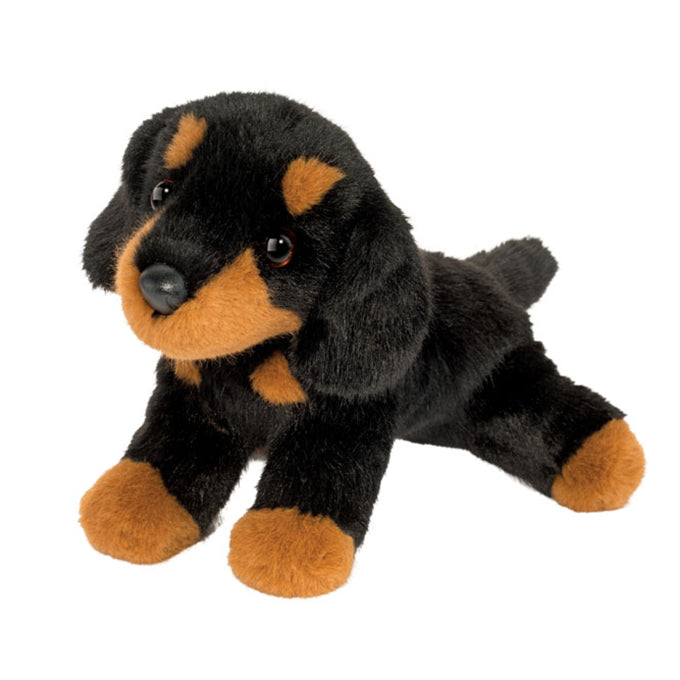 PLUSH - DOTTIE THE SOFT MINI DACHSHUND DOG (WIENER DOG) 6"