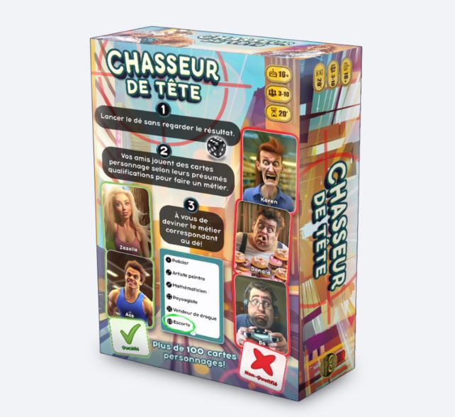 JEU CHASSEUR DE TÊTE