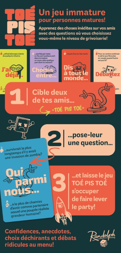 JEU TOÉ PIS TOÉ