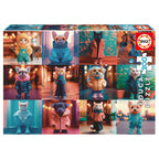 EDUCA CASSE-TÊTE 200 PIÈCES - ANIMAUX FASHION #20219