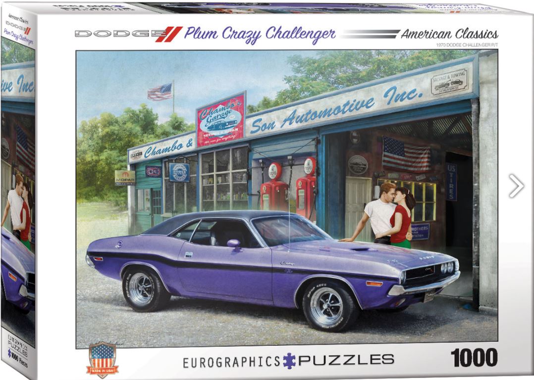 EUROGRAPHICS JIGSAW PUZZLE 1000 PIECES - CHALLENGER PLUM