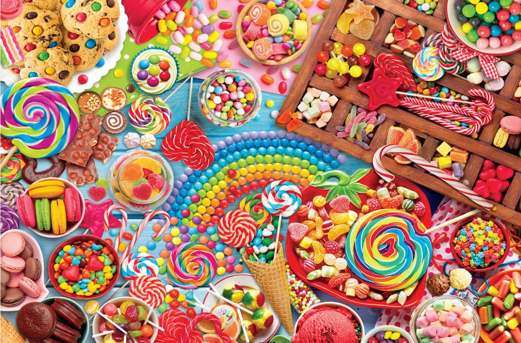 EUROGRAPHICS JIGSAW PUZZLE 1000 PIECES - CANDY PARTY #6000-5701
