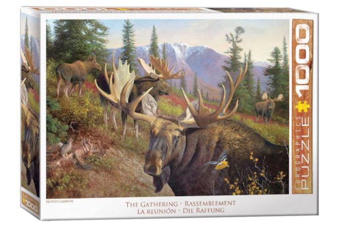 EUROGRAPHICS JIGSAW PUZZLE 1000 PIECES - THE GATHERING #6000-5873