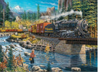 EUROGRAPHICS JIGSAW PUZZLE 1000 PIECES - THE SILENCE OF THE RIVER IS BROKEN #6000-5877