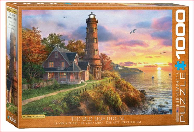 EUROGRAPHICS CASSE-TÊTE 1000 PIÈCES - LE VIEUX PHARE (DOMINIC DAVISON)