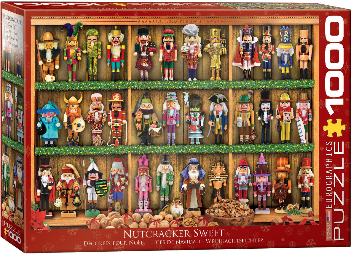 EUROGRAPHICS JIGSAW PUZZLE 1000 PIECES - NUTCRACKER SOLDIERS #6000-5501