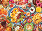 EUROGRAPHICS JIGSAW PUZZLE 1000 PIECES - BREAKFAST TABLE