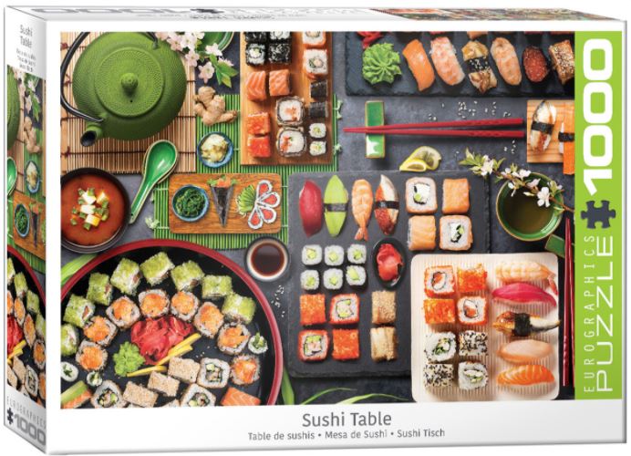 EUROGRAPHICS CASSE-TÊTE 1000 PIÈCES - TABLE DE SUSHI