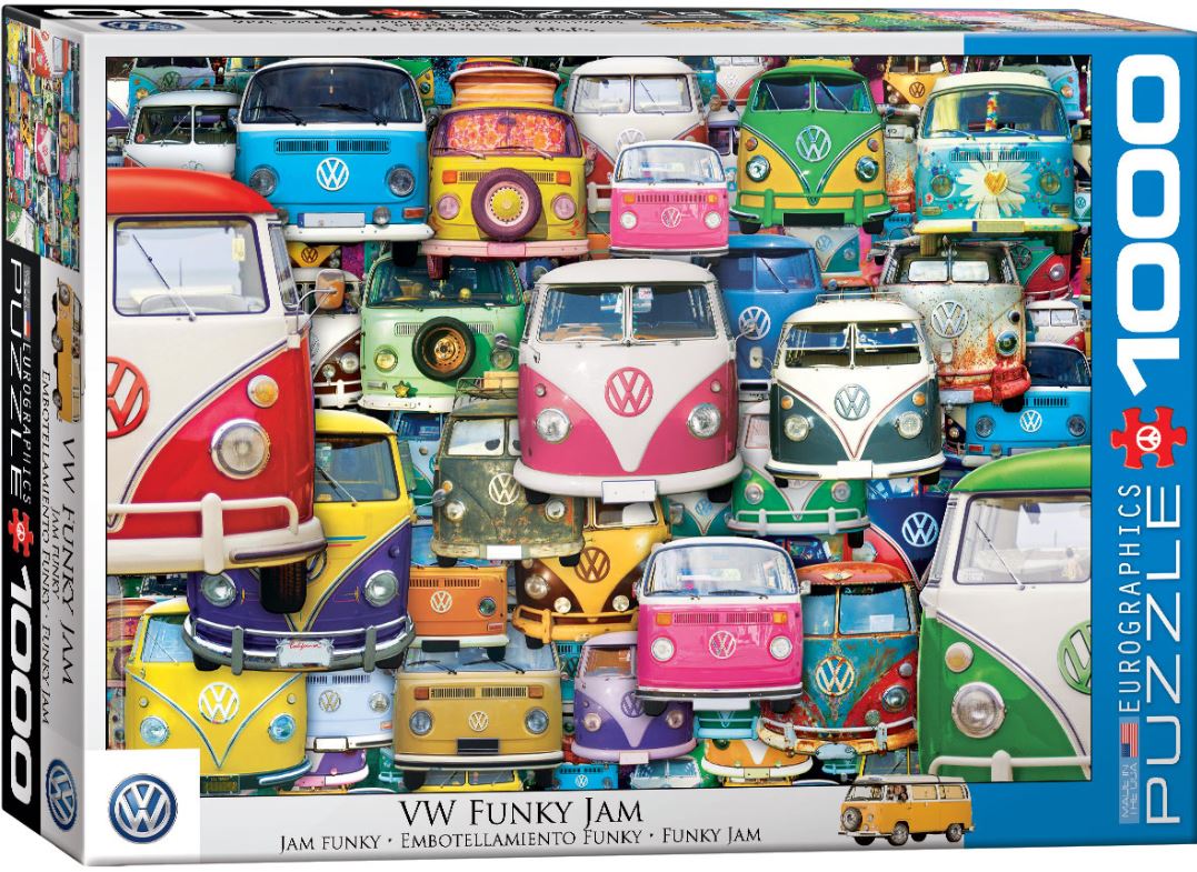 EUROGRAPHICS PUZZLE 1000 PIECES - VOLKSWAGEN FUNKY JAM