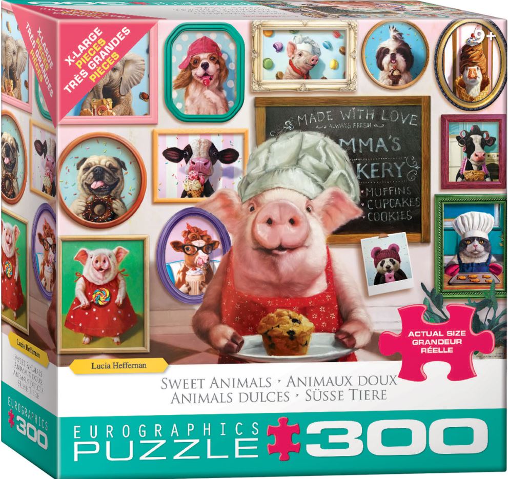 EUROGRAPHICS CASSE-TÊTE 300 PIÈCES - DE DÉLICIEUSES FRIANDISES