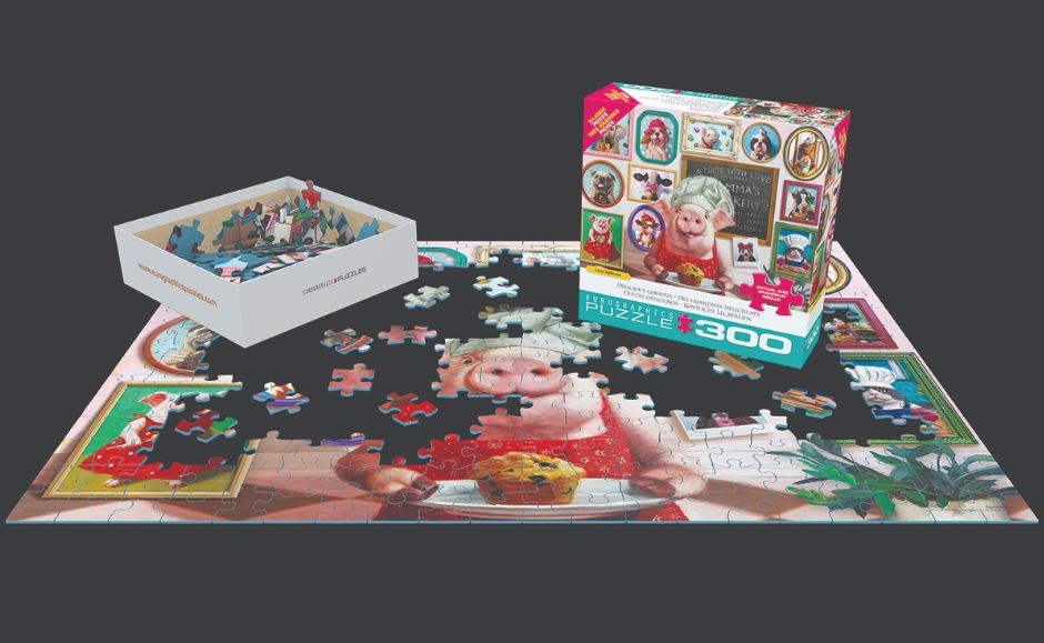 EUROGRAPHICS CASSE-TÊTE 300 PIÈCES - DE DÉLICIEUSES FRIANDISES