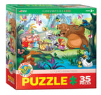 EUROGRAPHICS PUZZLE 35 PIECES - LITTLE RED RIDING HOOD #6035-0876