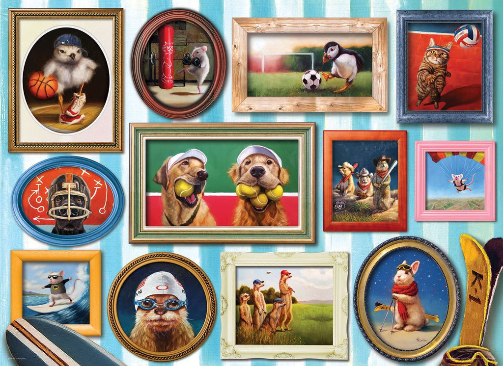EUROGRAPHICS JIGSAW PUZZLE 500 PIECES - WORLD OF SPORTS