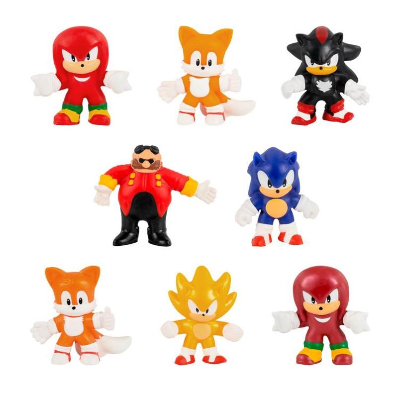 GOO JIT ZU - MINI HÉROS SONIC THE HEDGEHOG OU SES AMIS/ENNEMIS ASST