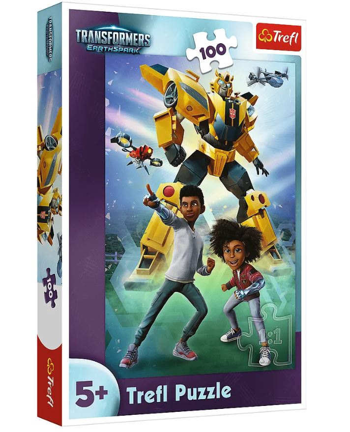 TREFL JIGSAW PUZZLE 100 PIECES - TRANSFORMERS TEAM #16457