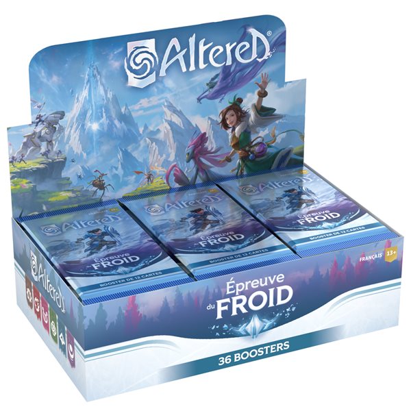 (F) CARTES ALTERED - TRIAL BY FROST BOOSTER ASST - Version française