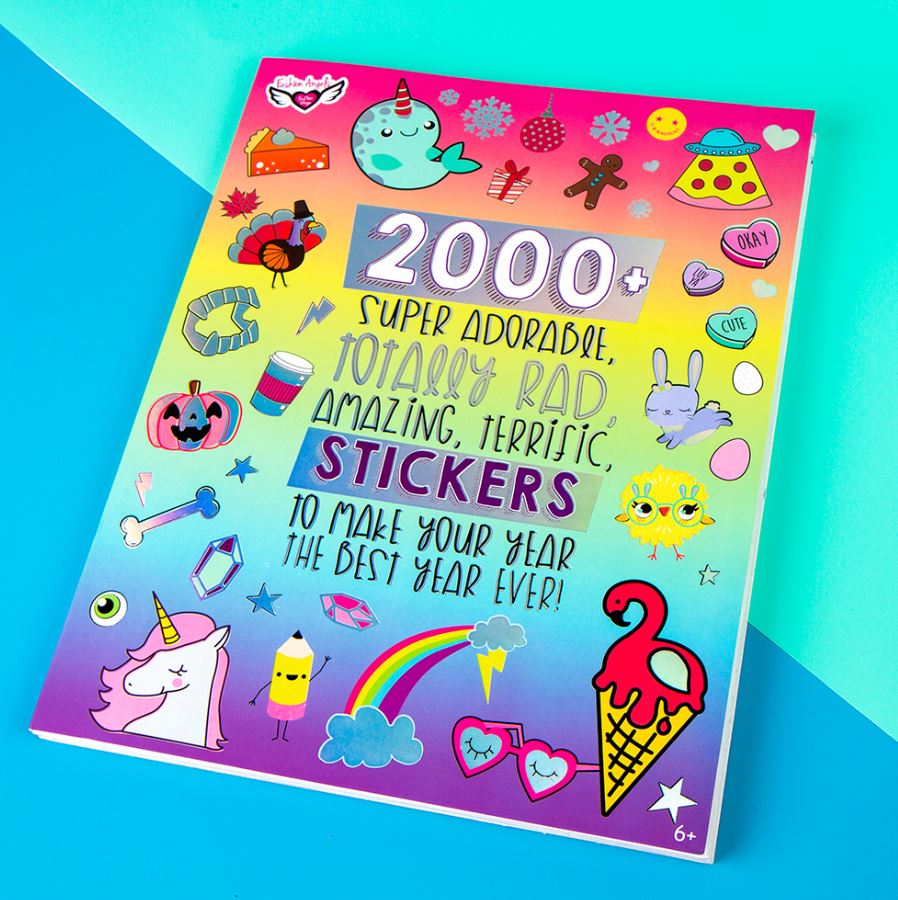 FASHION ANGELS - 2000+ STICKER ALBUM - EVERYDAY EVERYTHING