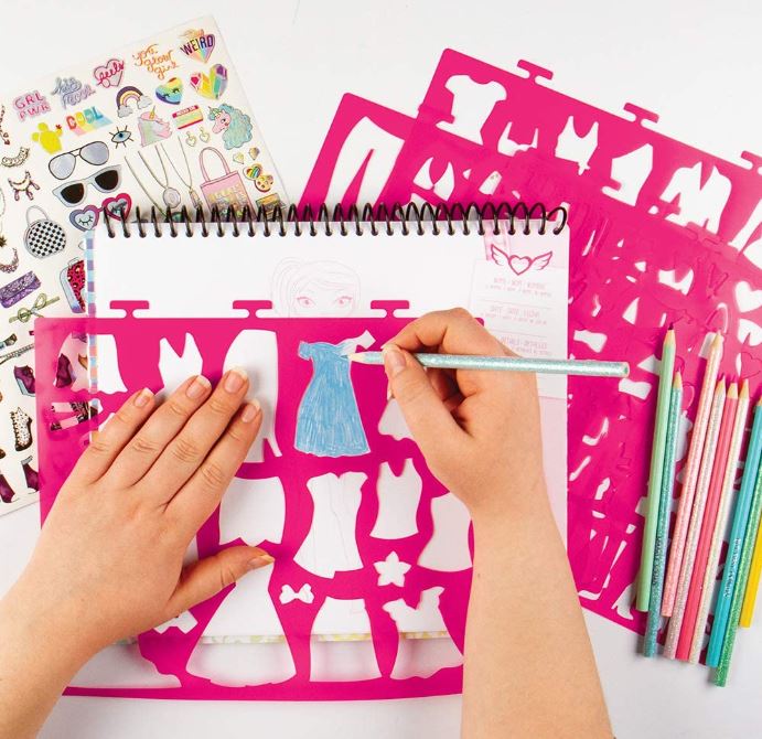 FASHION ANGELS - CARNET DE CROQUIS DE MODE - FASHIONISTA