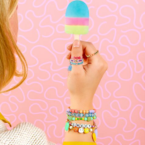 FASHION ANGELS - ICE POP BEAD SHOP - KIT DE PERLES ET DE BRELOQUES