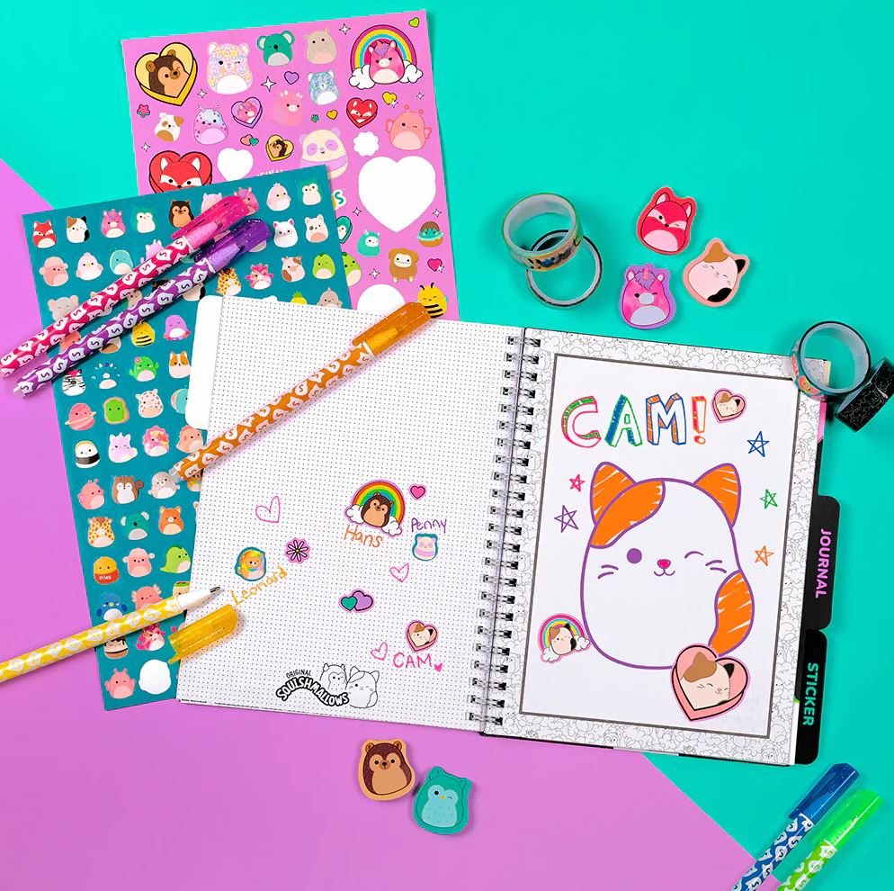 SQUISHMALLOWS - KIT JOURNAL GRAPHIQUE