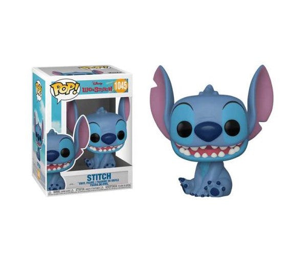FIGURINE POP! - DISNEY - STITCH ASSIS ET SOURIANT 4" #1044