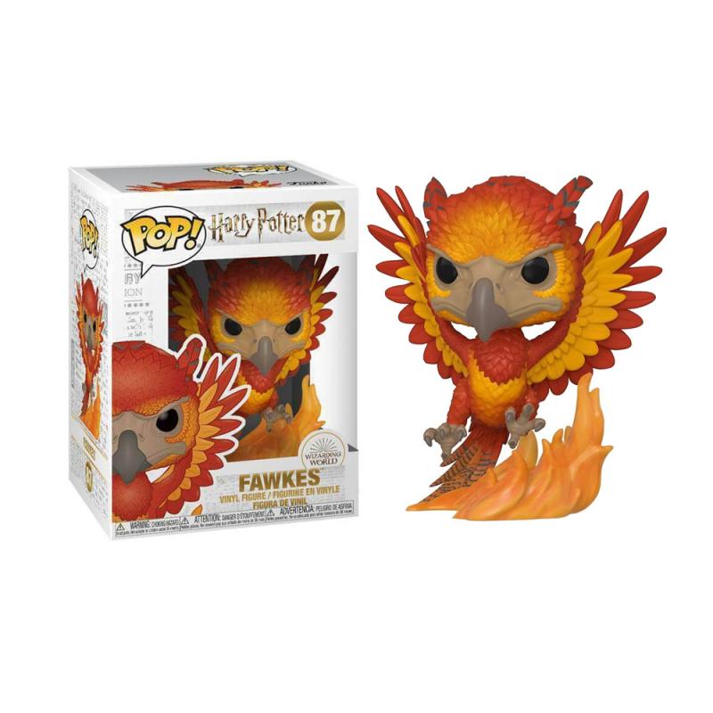FIGURINE POP! - HARRY POTTER - FAWKES (FUMSECK) #87
