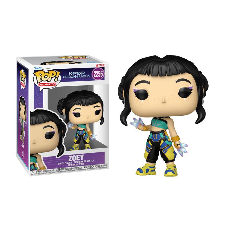 FIGURINE POP! - KPOP DEMON HUNTERS - ZOEY 4,1" #2256 (LES GUERRIÈRES DE LA K-POP)