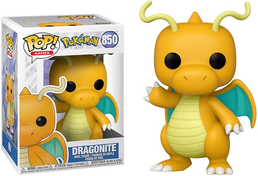 POP! FIGURE - POKÉMON - DRAGONITE 3.75" #850
