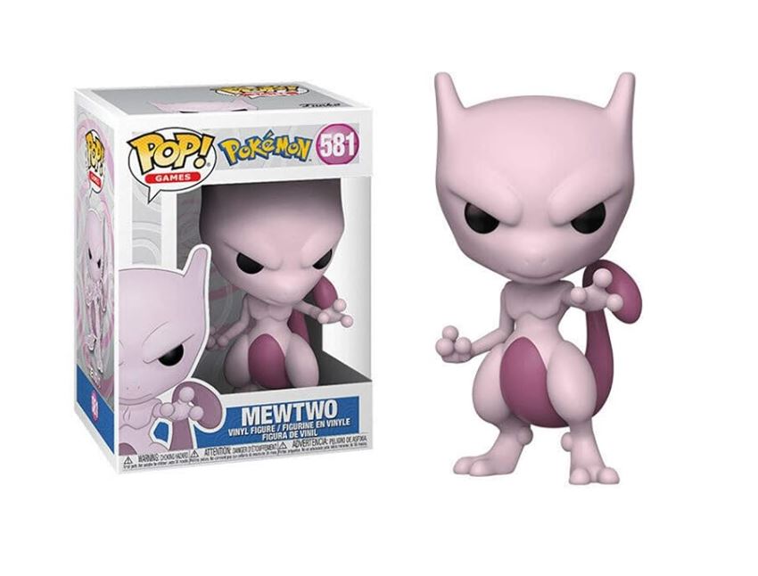 FIGURINE POP! - POKÉMON - MEWTWO 3.75" #581