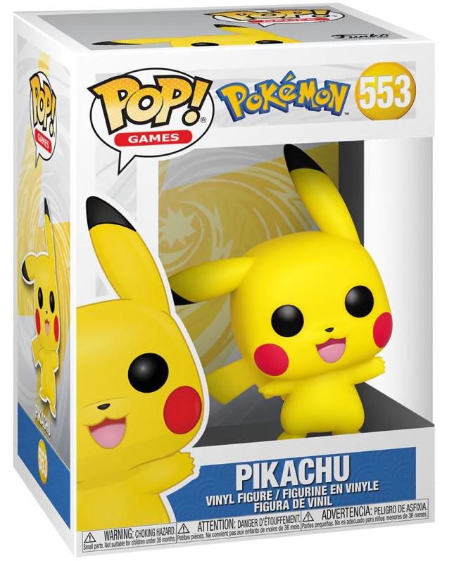 FIGURINE POP! - POKÉMON - PIKACHU 3.75" #553